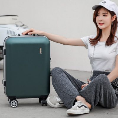 Hành lý nữ xe đẩy vali nhỏ nhẹ du lịch caster nam 20 inch 22 khung nhôm lên máy bay 24 inch 26 hành lý đám cưới