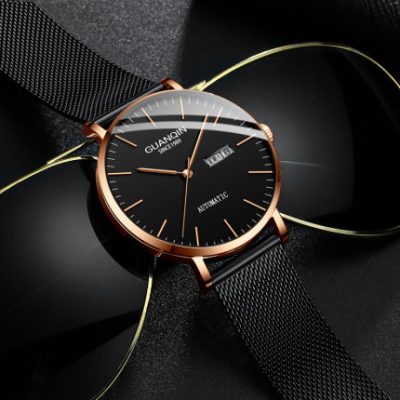 Đồng hồ Thụy Sĩ chính hãng Đồng hồ nam Đồng hồ cơ tự động Lịch kép Thời trang chống nước Longines 2019 Mới