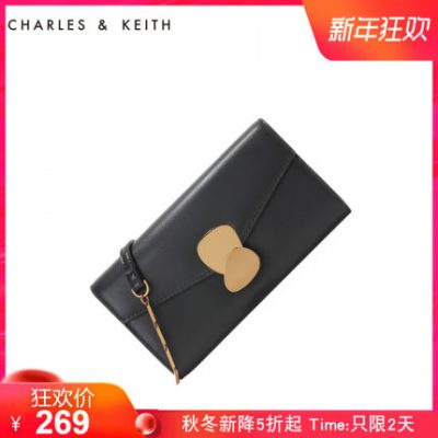 CHARLES ＆ KEITH Ví thư tình yêu CK6-10770330 Đa năng Lady Long Ví đeo vai nữ