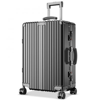 Giải trí xe đẩy hành lý vali khung nhôm vali phổ bánh xe 20 nữ và nam sinh viên 24 mật khẩu hộp da 28 inch