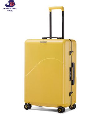 Camiron lưới màu đỏ vali in khung nhôm thủy triều caster xe đẩy du lịch hộp nam và nữ nhỏ 20/24 inch