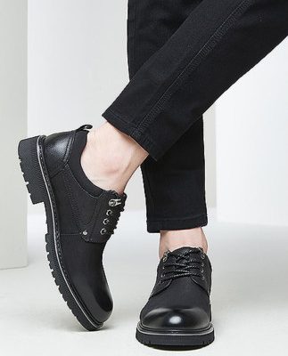 Rich Bird 2019 new winter big leather leather leather male leather sneakers nam phiên bản Hàn Quốc của giày công cụ kiểu Anh hoang dã