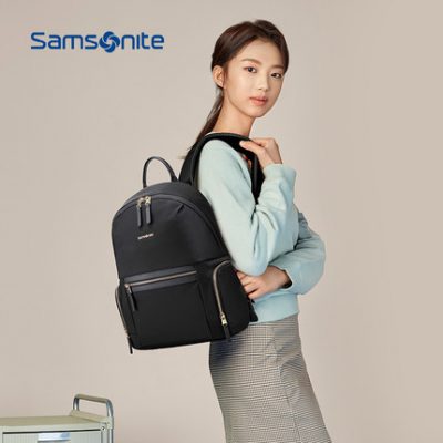 Samsonite / Samsonite Túi máy tính 13 inch nữ đi lại ba lô thời trang nhẹ ba lô TS2