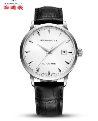 Đồng hồ nam Seagull Đồng hồ đeo tay cơ tự động không thấm nước Đơn giản giản dị Đồng hồ nam 613 National Series