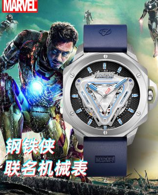 Đồng hồ đeo tay Marvel kỷ niệm marvel chính hãng sắt man phiên bản giới hạn nam sinh viên xu hướng đồng hồ chống nước