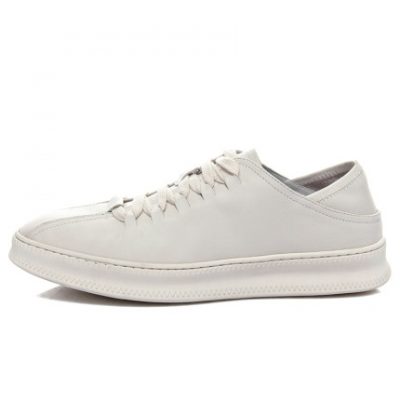 Mu Linsen giày trắng nhỏ nam da dày đáy giày thể thao hoang dã Giày cao gót Hàn Quốc