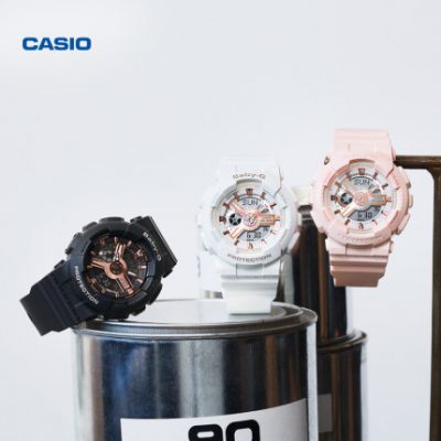 Cửa hàng hàng đầu của Casio BA-110RG hợp thời trang theo phong cách thời trang nữ xem Casio trang web chính thức BABY-G