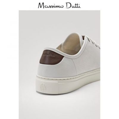 Khuyến mãi mùa thu đông Winter giày nam Massimo Dutti 2019 giày nam mới giản dị màu trắng giày da trắng 16100022001