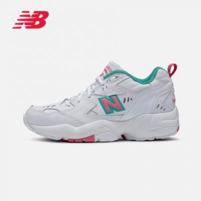Cân bằng mới NB Official 2019 Giày nữ mới Giày thể thao thông thường WX608WT1 Giày bố retro