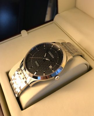 Caroline 2019 thương hiệu mới hoàn toàn tự động đồng hồ cơ kinh doanh đồng hồ nam đồng hồ nam dây thép không gỉ chống nước đồng hồ nam