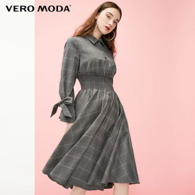 Vero Moda2019 mùa thu đông trang trí streamer mới kiểm tra trang phục eo | 31937D505