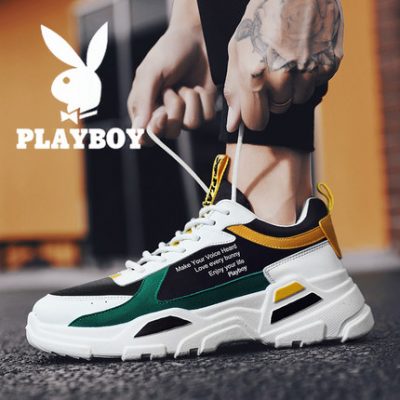 Giày nam Playboy mùa thu 2019 mới cha xu hướng giày nam hoang dã giản dị tăng thể thao mùa đông