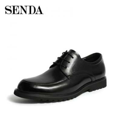 Senda 2019 mùa thu mới đơn giản hợp thời trang thoải mái giày công sở ren-up Z3310CM9