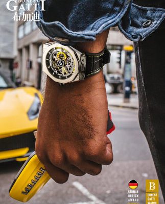 Bugatti Đức chính hãng Thương hiệu mới 2019 Đồng hồ cơ rỗng mới rm Đồng hồ nam châu Âu và Mỹ Miller Richard