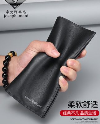 Ví nam Zhuo Fan Armani da dài 2019 ví da mới dành cho giới trẻ ví nam thủy triều