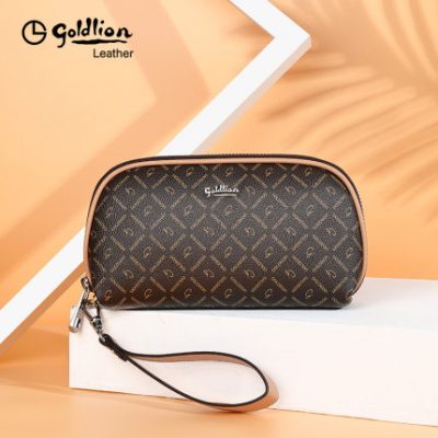 Ví nữ Goldlion Ví nữ chính hãng 2019 Mới Nữ Ly hợp Đồng tiền Ví mẹ Túi nhỏ Điện thoại di động Túi