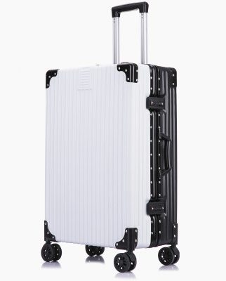 Hành lý in lưới nhôm đỏ khung 24 xe đẩy trường hợp bánh xe phổ thông 20 inch nhỏ nữ nam sinh viên mật khẩu du lịch hành lý