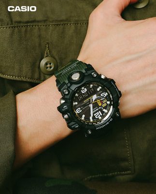 Cửa hàng hàng đầu của Casio GWG-1000 vua bùn lớn đồng hồ nam Casio trang web chính thức G-SHOCK chính thức