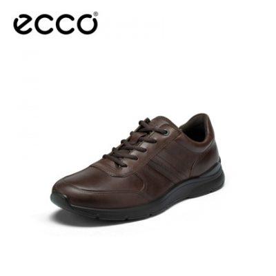ECCO Aibu Giày nam mùa thu Giày thông thường Da thoáng khí Lên giày thể thao thấp Giày thể thao Giày nam Irvine 511564