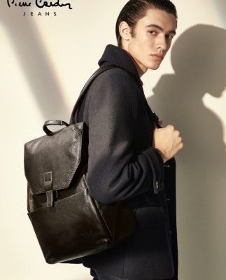 Pilkadan nam túi da công suất lớn ba lô kinh doanh thời trang xu hướng ba lô nam túi da du lịch