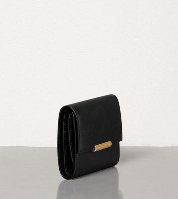 BOTTEGA VENETA 2019 đầu mùa thu mới cho nữ ví ngắn bằng da ngắn