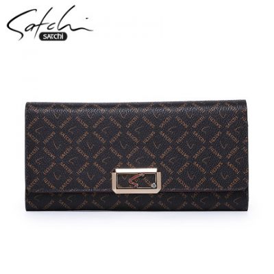 Ví nữ Sha Chi mới ví nữ dài đơn giản phiên bản tiếng Nhật và tiếng Hàn của ví chính hãng