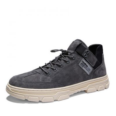 Giày nam mùa thu 2019 Giày da mới cho nam Giày thể thao giản dị Giày mùa đông Giày nam Tide Giày cộng với Giày nhung