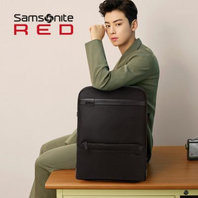 Ba lô nam Samsonite / Samsonite công suất lớn túi máy tính đi lại ba lô thời trang giản dị DF0