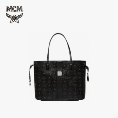 MCM Women Visetos Medium Mua sắm hai mặt Túi tote Túi đựng rau mẹ