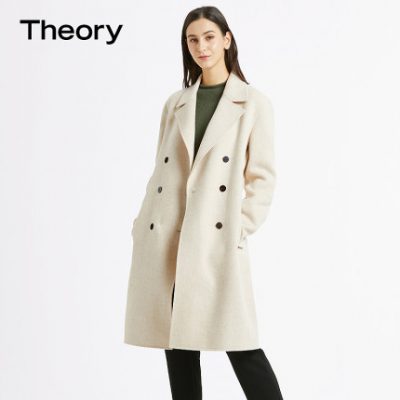 Lý thuyết mới của phụ nữ len hai mặt và áo khoác cashmere J081401R