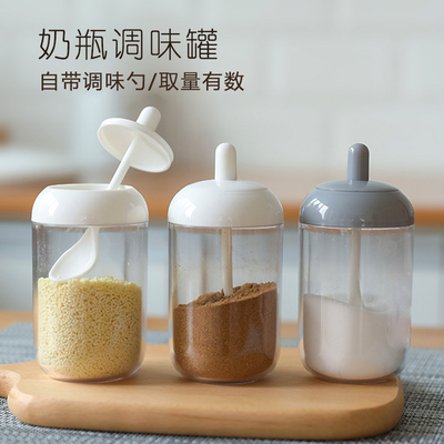 Cuộc sống gia đình sáng tạo Gia đình Hàn Quốc cần thiết hàng ngày cửa hàng bách hóa văn phòng phẩm lười biếng siêu thị hàng hóa nhỏ gia vị jar