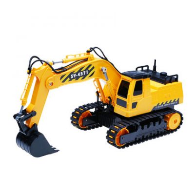 Máy xúc lớn Kỹ thuật theo dõi xe Máy xúc không dây Sạc điện Trẻ em Điều khiển từ xa Xe Boy Đồ chơi