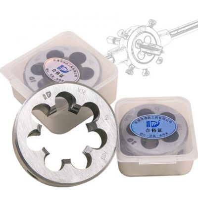Tự làm thép tốc độ cao ferrule chết thép không gỉ hướng dẫn sử dụng máy công cụ ren luồng m2 vòng tròn lớn cờ lê m6m8m16