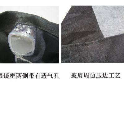 Hàn mũ cổ lao đeo mỏ cát gió để tải vai và dỡ tải thông gió bảo vệ công việc bảo vệ cổ áo choàng