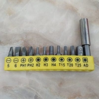 Tua vít hình chữ L cờ lê hình chữ thập mận khoan tay phụ kiện công cụ lắp đặt gỗ bảo trì cơ khí H