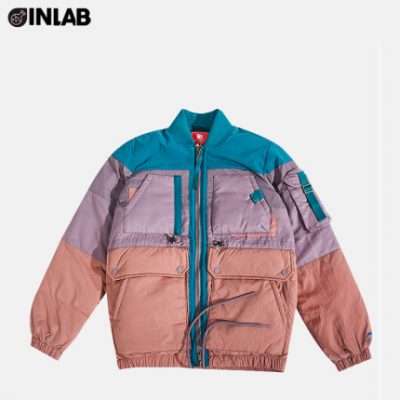 Lining Li Ning "Journey" áo khoác ngắn xuống AYMP167-2