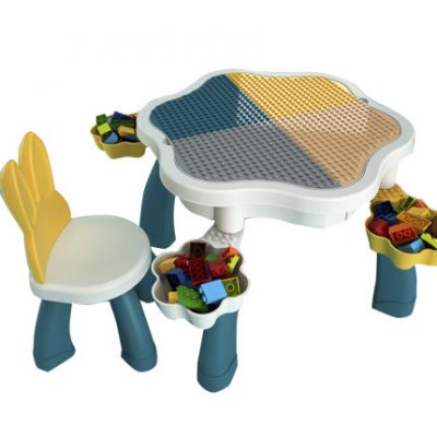 Trẻ em lớn xây dựng bảng hạt bé lắp ráp đồ chơi câu đố 4 bé gái đa năng 2-3-5-6 tuổi thông minh