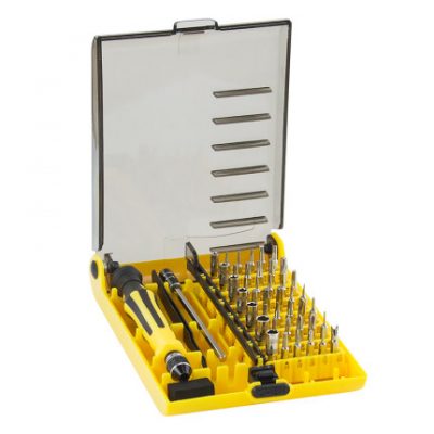 Bộ kết hợp tuốc nơ vít thủ công 45 trong một bộ công cụ sửa chữa máy tính xách tay