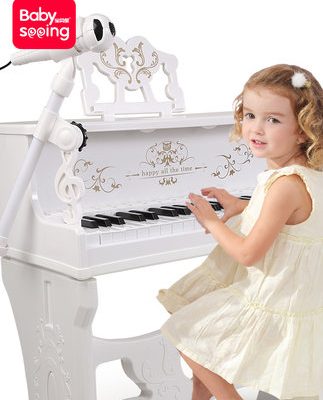 Baby star piano điện tử piano nhỏ trẻ em mới bắt đầu 3-6 tuổi 4 món quà đồ chơi bé gái nhà người lớn