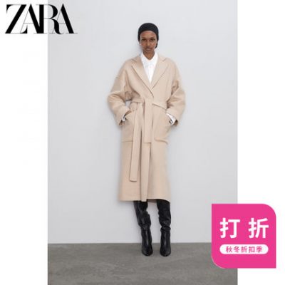 Áo khoác len dài hai mặt của ZARA dành cho nữ mới 07522249721