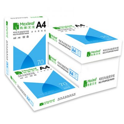 [5 hộp] Mary A4 copy giấy in giấy trắng 70g một gói a4 in bản sao giấy văn phòng vật tư dự thảo giấy sinh viên bưu chính miễn phí với a4 giấy 25 bao bì bán buôn