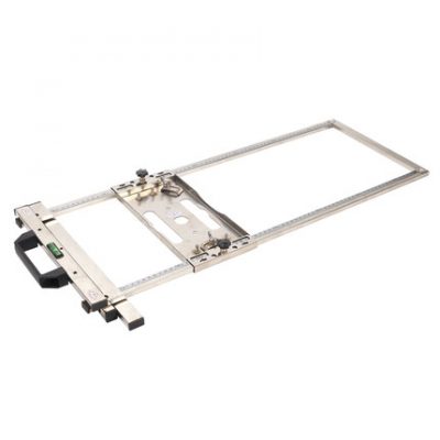 Bảng điều khiển chế biến gỗ đa chức năng tạo tác bằng đá cẩm thạch cầm tay máy cắt bảng định vị thước kẻ khung công cụ trang trí