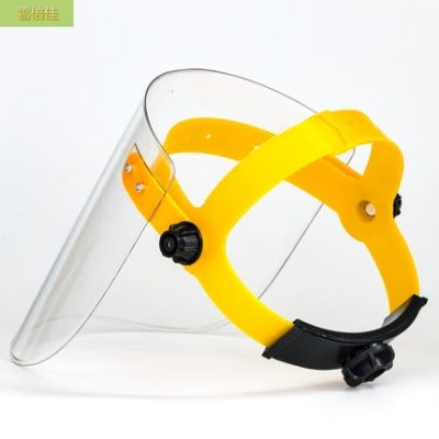 Trong suốt hàn mũ bảo hiểm nhà bếp hàn nhẹ mặt nạ plexiglass hàn mờ mũ bảo hiểm gắn đầu bảo vệ đầy đủ mặt