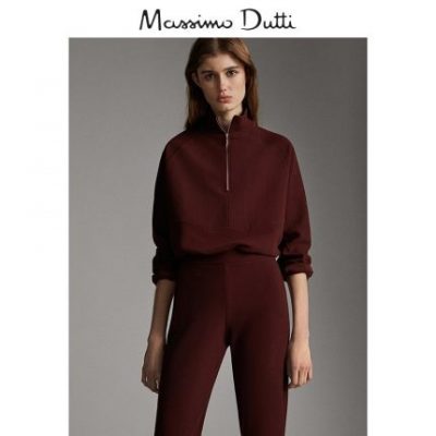 Quần cotton thể thao Massimo Dutti New 05039559606