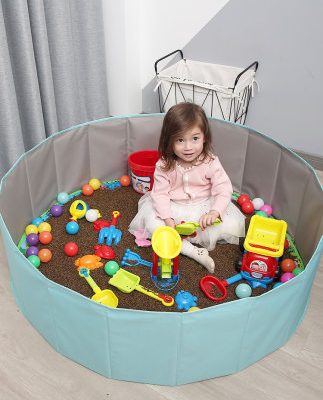 Trẻ em Cassia Toy Sand Pool Set Bé chơi cát nạo vét hộ gia đình Hàng rào trong nhà Beach Pool Pool Pool Group