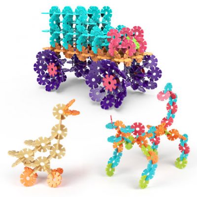 Trẻ em bông tuyết bé trai và bé gái đánh vần nhựa dày lớn bé giáo dục sớm câu đố xây dựng khối đồ chơi lắp ráp