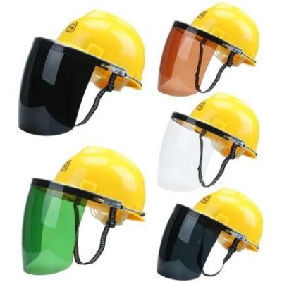 Kỹ thuật sửa đổi mặt nạ hàn gắn trên đầu nhẹ bắt mắt thiết bị mái hiên lớn mũ bảo hiểm dày mặt nạ mica