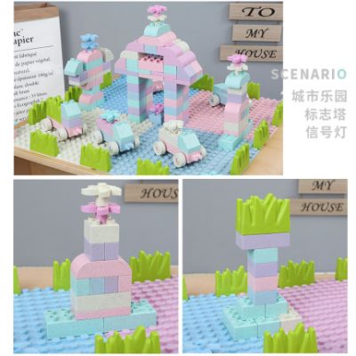 Tương thích với khối xây dựng Legao 6 lắp ráp 8 bé gái 7 bé trai 3 đồ chơi trẻ em 4 trí tuệ 1-2 tuổi 10 quà tặng