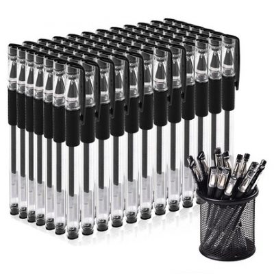 60 bút gel mạnh 0,5mm nước màu đen bút nước văn phòng bút chữ ký bút carbon bút sinh viên viết bút màu xanh bút đỏ gel bút văn phòng phẩm