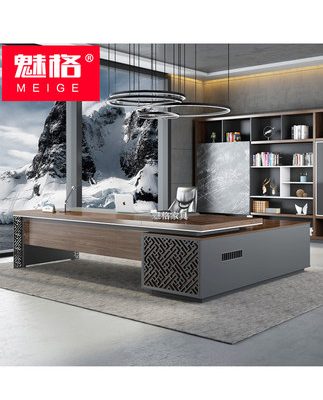 Đơn giản hiện đại nội thất văn phòng ông chủ bàn chủ tịch không khí bàn tổng giám đốc bàn điều hành bàn văn phòng điều hành bàn văn phòng